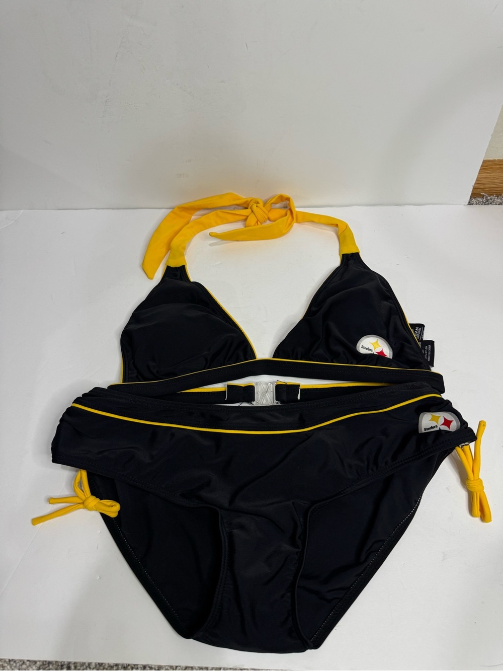 NFL Team Apparel Pittsburgh Steelers Bikini Set